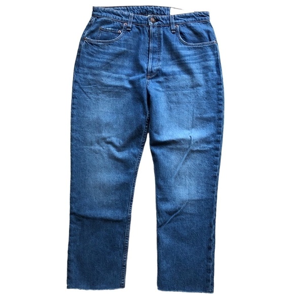 Rag & Bone NWT Nina Straight High Rise Ankle Cigarette Jean Size 31 - Picture 2 of 15